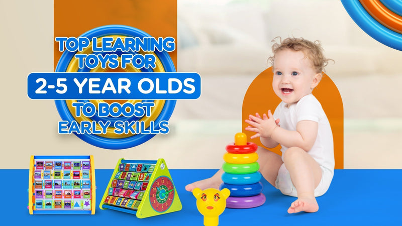 Top Learning Toys for Two-Year-Olds and Above to Boost Early Skills