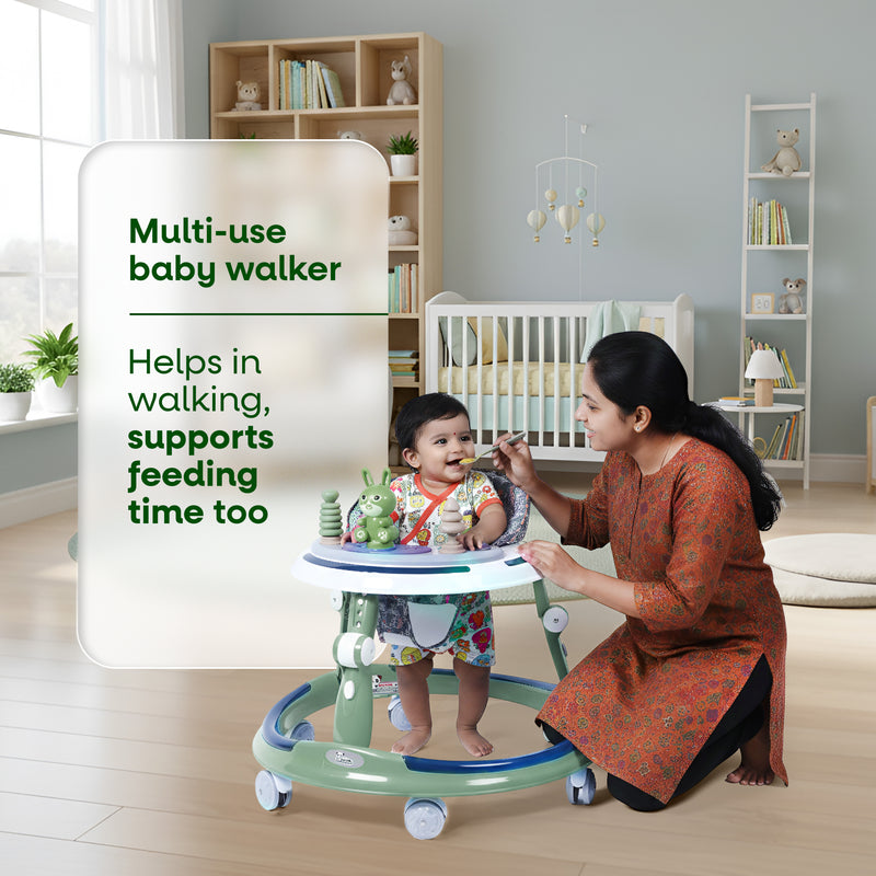 FLYI Baby Walker with Parental Handle