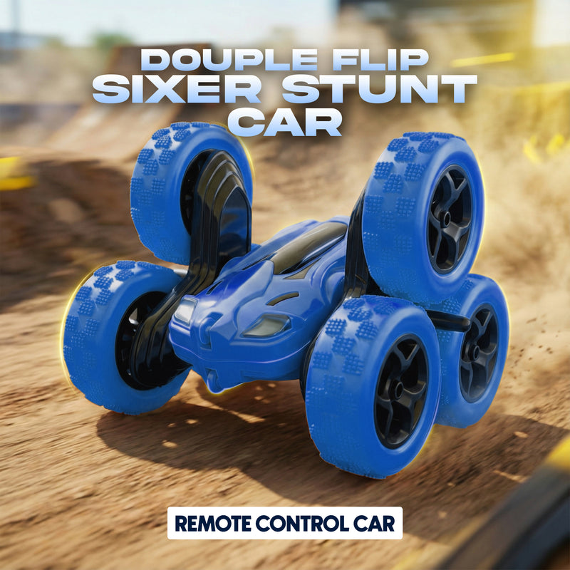 FLYI Remote Control 6 Wheel Stunt Car Toy for Kids(3+ Years)