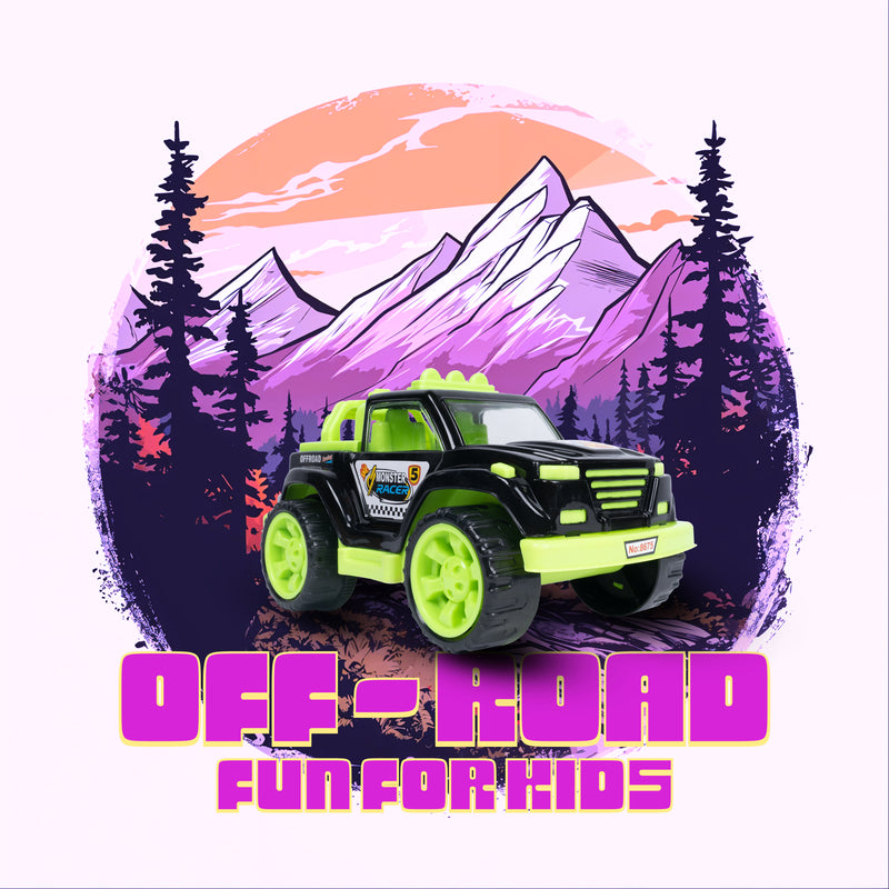 Flyi Monster Racing Jeep – Heavy Duty Off-Road Toy Car