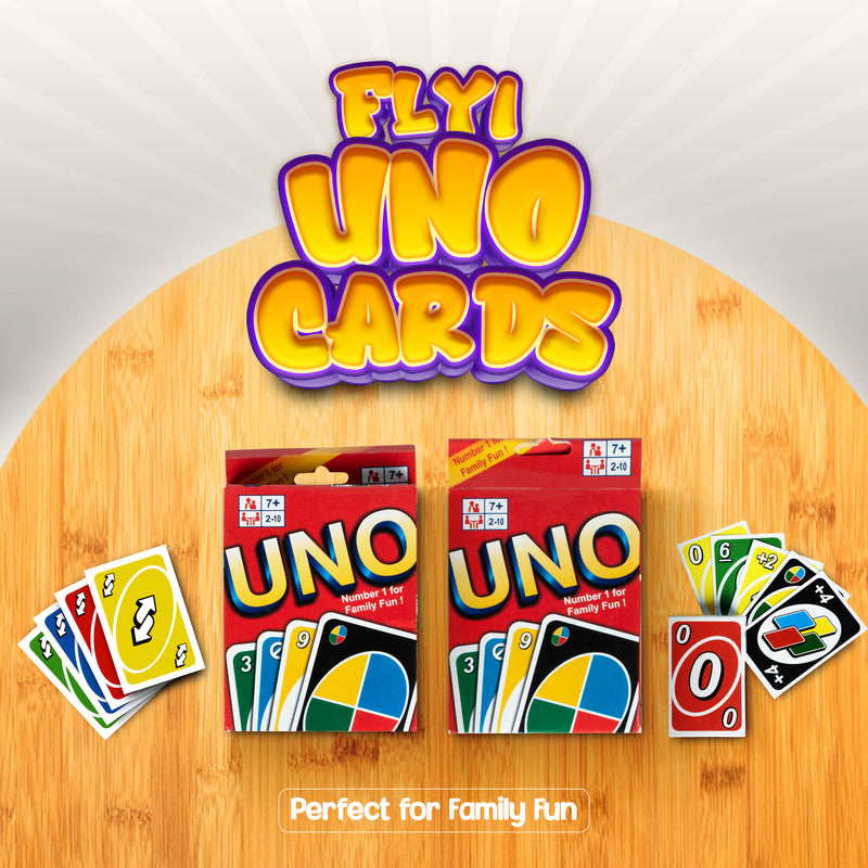 UNO Playing Card Game - Activity Toy Perfect for Family Night, Travel & Gift Set for Kids