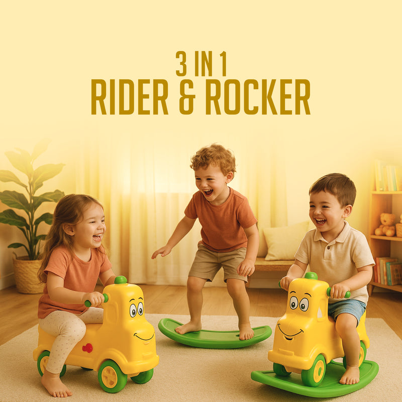 FLYI's Wagon Rock N Ride 3-in-1 Balance Board – Fun, Fitness & Imagination in One!