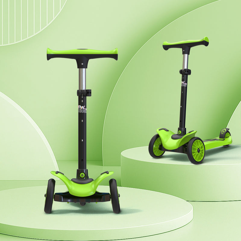 FLYI Scooter for Kids (Green) 3+ Years