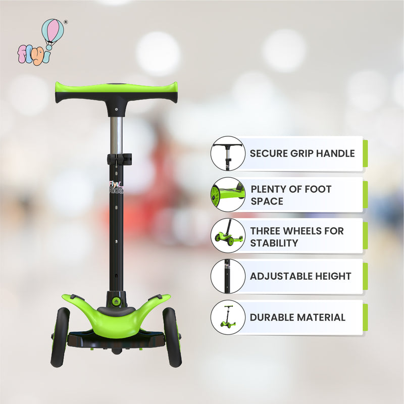 Three wheel toddler scooter