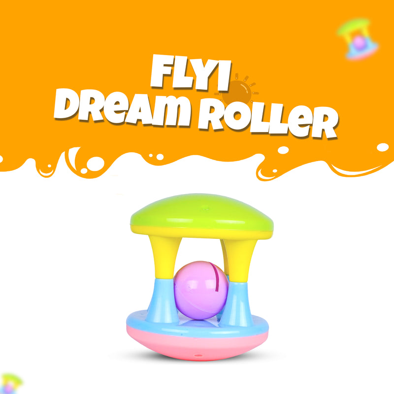 Rattle Dream Roller – colorful baby sensory toy for infants and toddlers