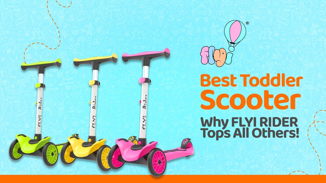 toddler scooter with 3 wheels