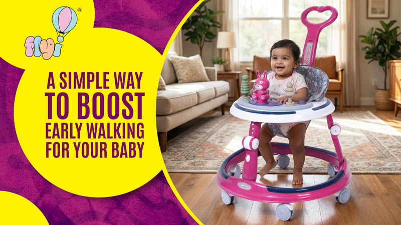 A Simple Way to Boost Early Walking for Your Baby