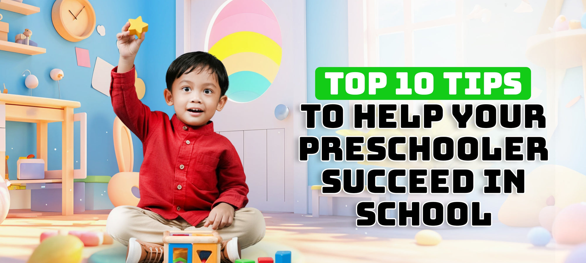 Top 10 Tips to Help Your Preschooler Succeed in School