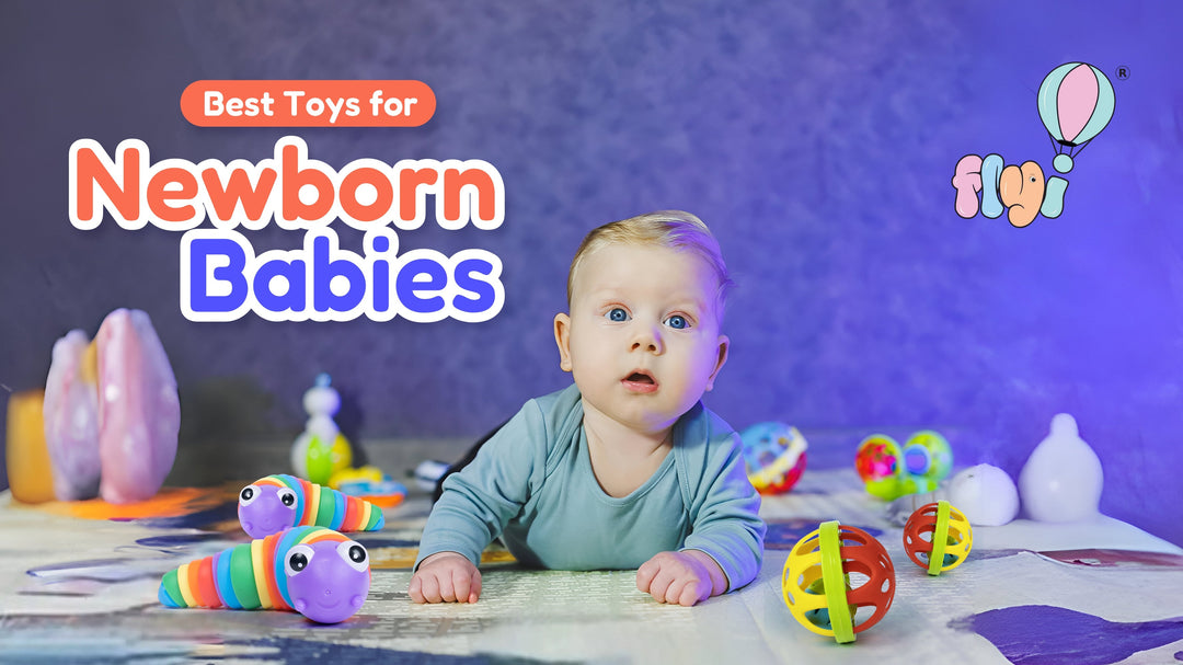 Flyi Rattle Ball – Sensory Toy for Newborn Motor Skills