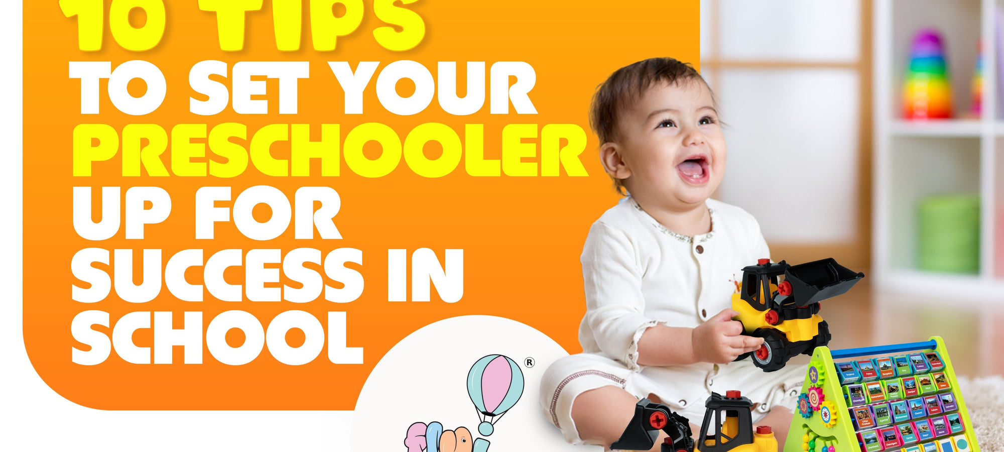 10 Tips to Set Your Preschooler Up for Success in School
