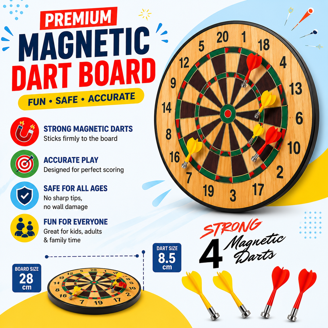 MAGNETIC DART BOARD