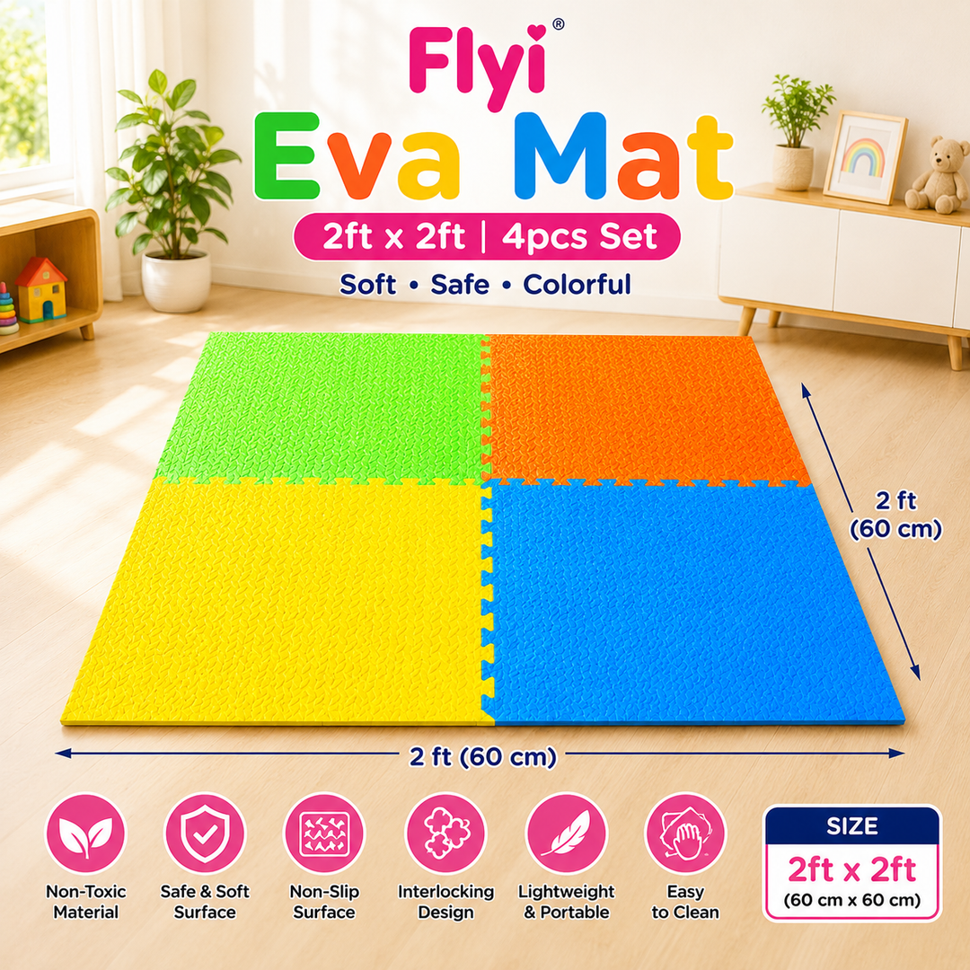 Flyi Eva Mat 2ftx2ft 4pcs set