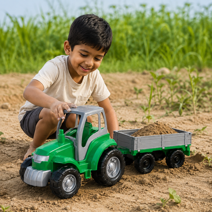 Tractor with Trolley