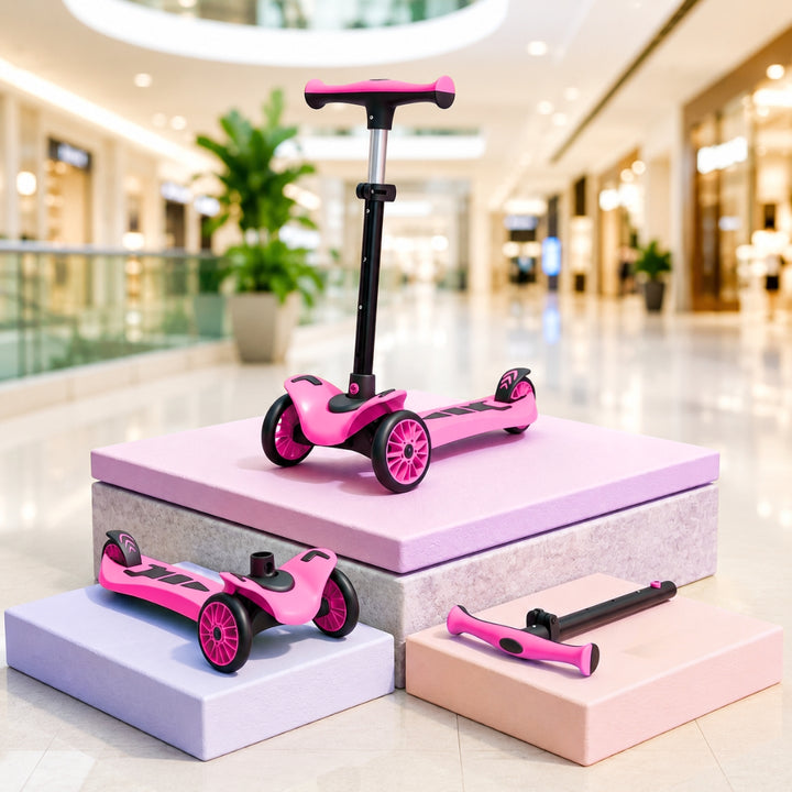 FLYI 3 Wheel Kick Scooter for Kids Balancing Skills (3+ Years)