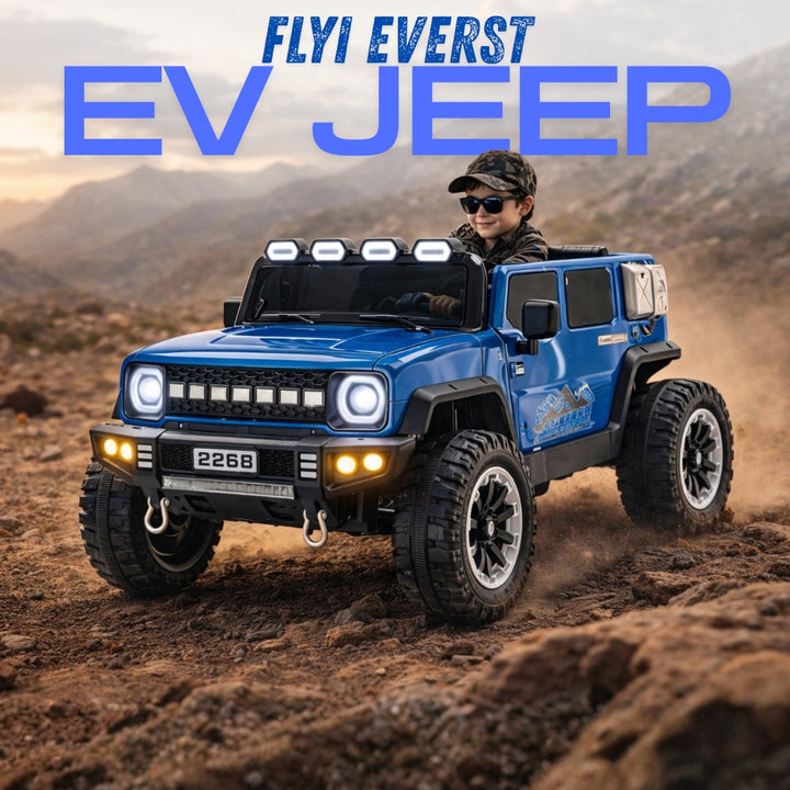 Flyi EV Everest 4x4 Ride-On Jeep (BLUE)