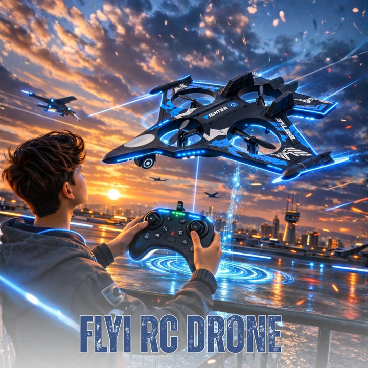 FLYI Drone Thunder Combat Flight RC
