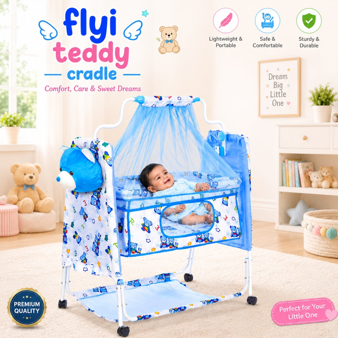 Flyi Teddy Cradle – Comfort, Care & Sweet Dreams