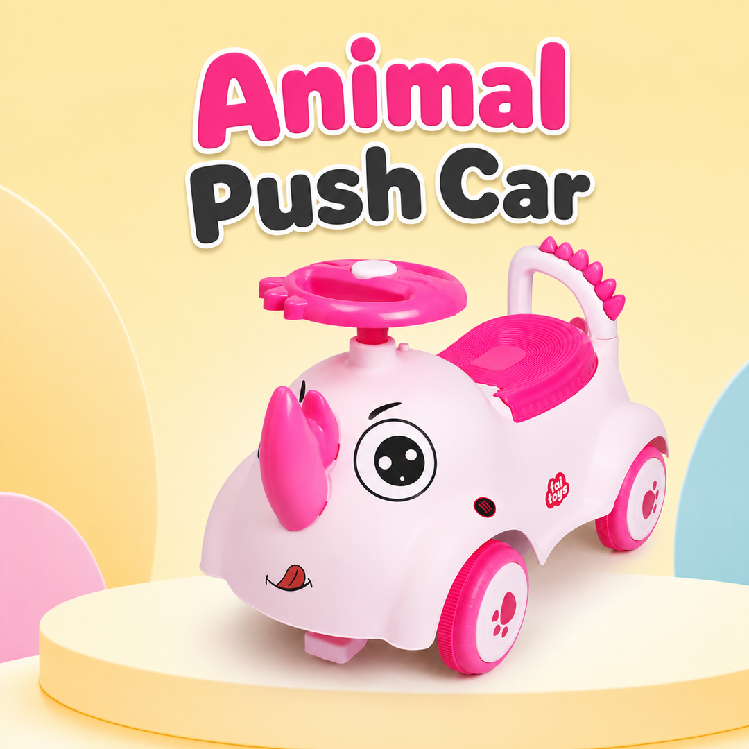 Animal Push Car