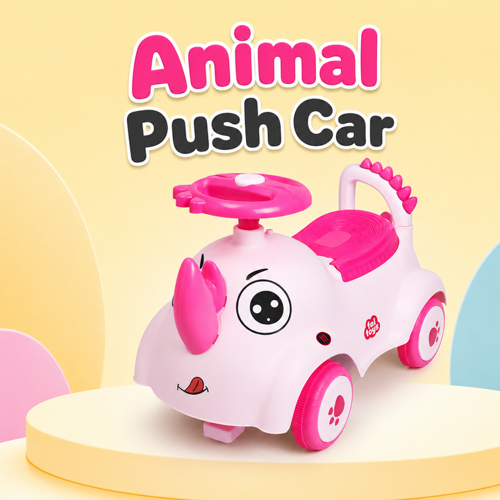 Animal Push Car