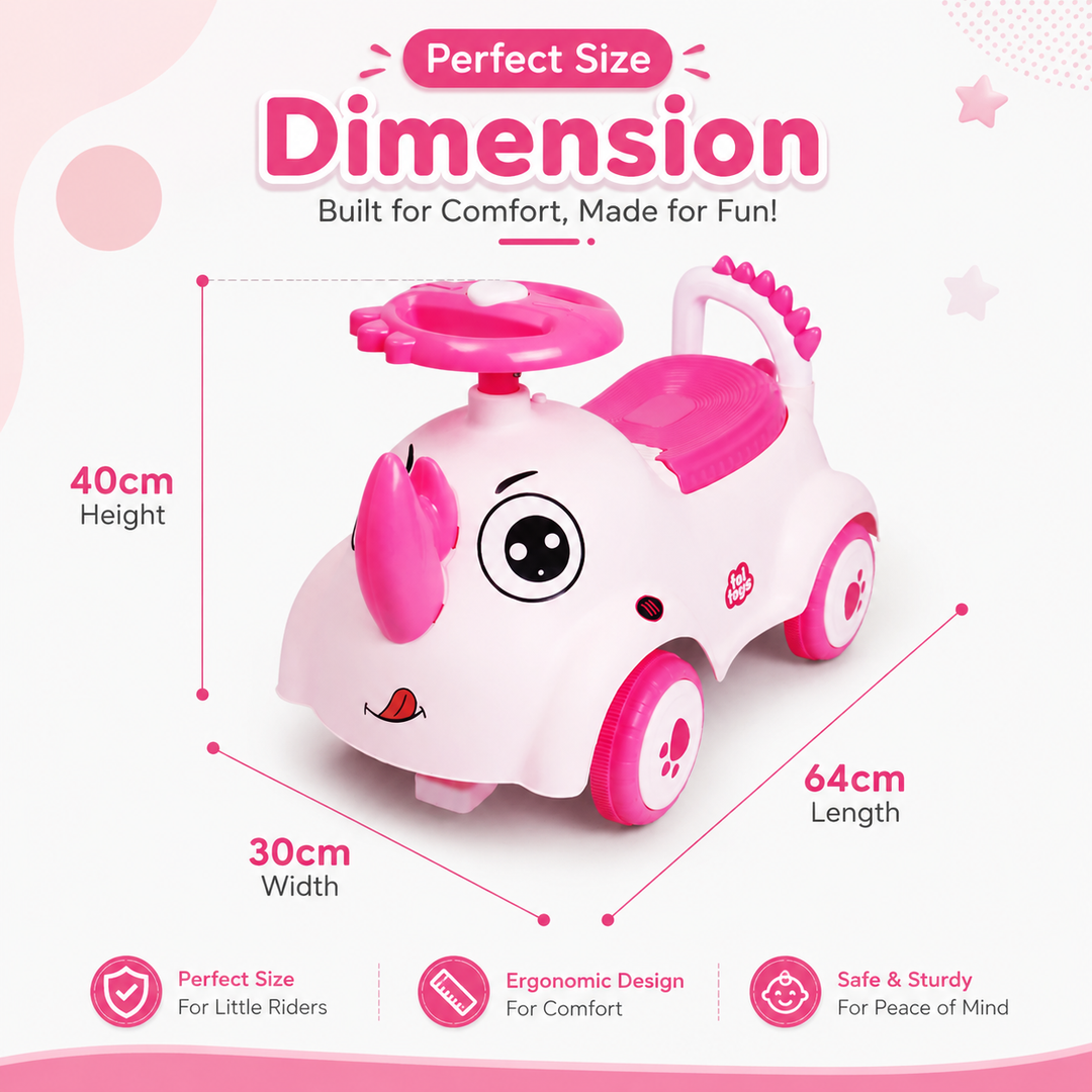 Animal Push Car