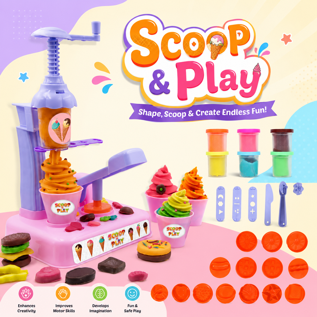 Scoop & Play – Ice Cream Dough Play Set