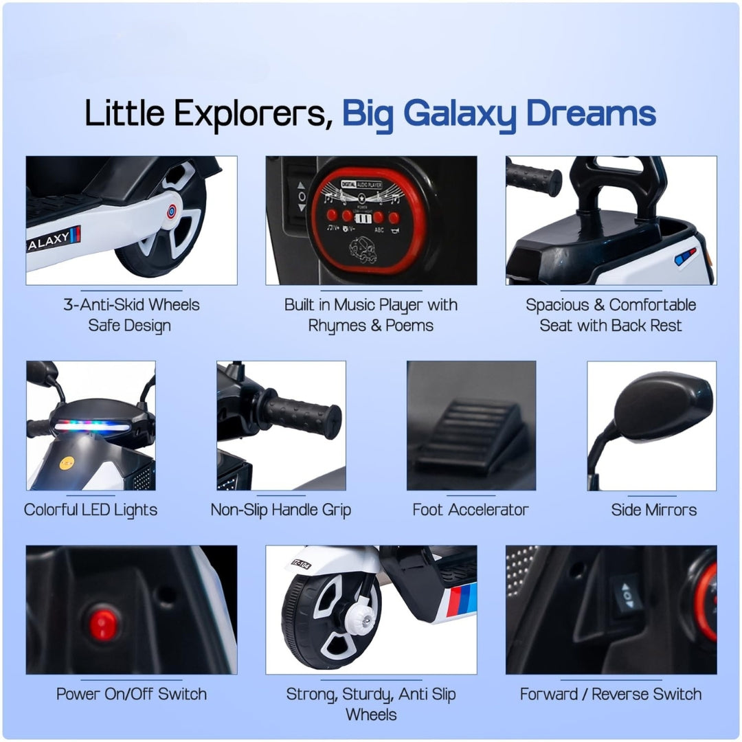 FLYI Galaxy Kids Electric Scooty