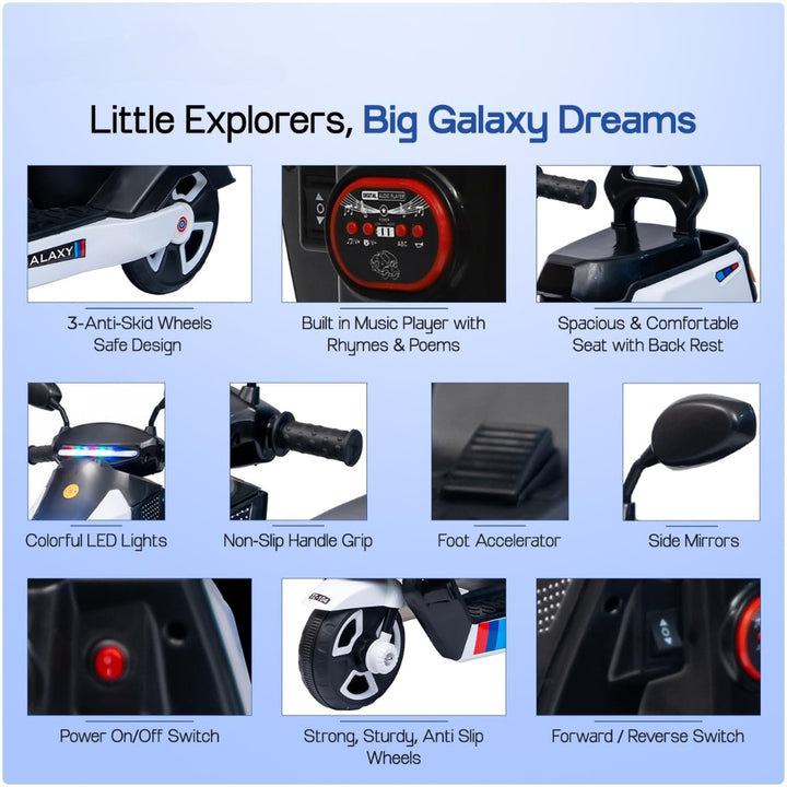 FLYI Galaxy Kids Electric Scooty