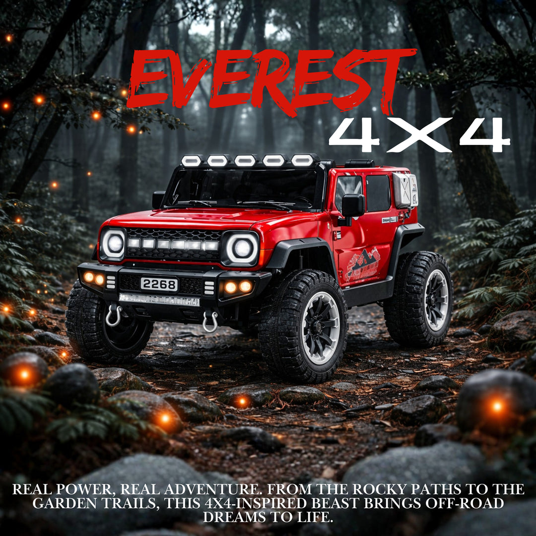 Flyi EV Everest 4x4 Ride-On Jeep (RED)