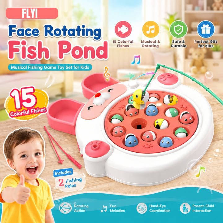 Flyi Rabbit Face Rotating Fish Pond