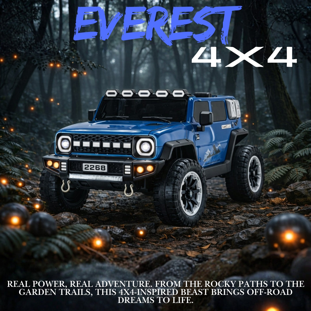 Flyi EV Everest 4x4 Ride-On Jeep (BLUE)
