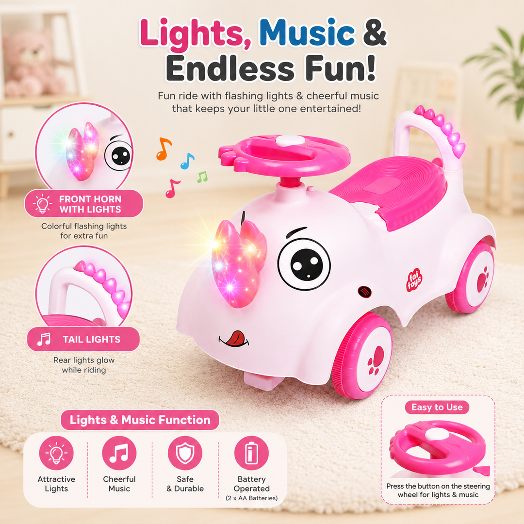 Animal Push Car