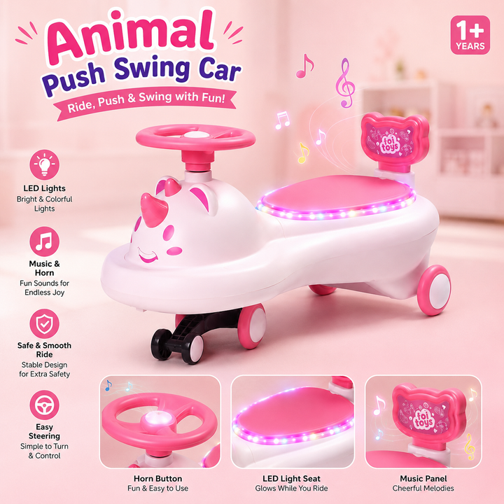 Animal swing car