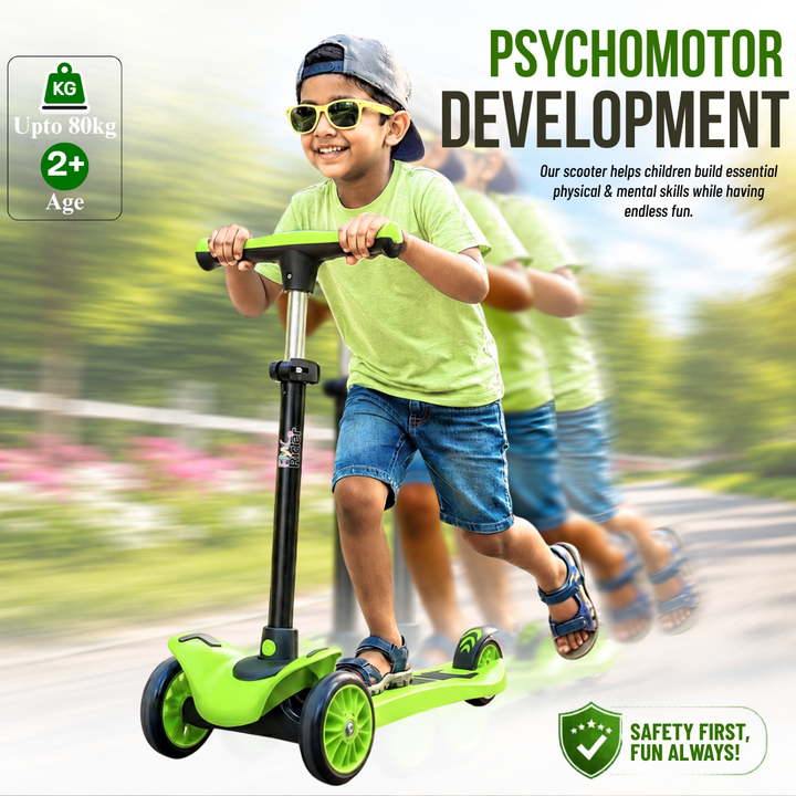 FLYI 3 Wheel Kick Scooter for Kids Balancing Skills (3+ Years)