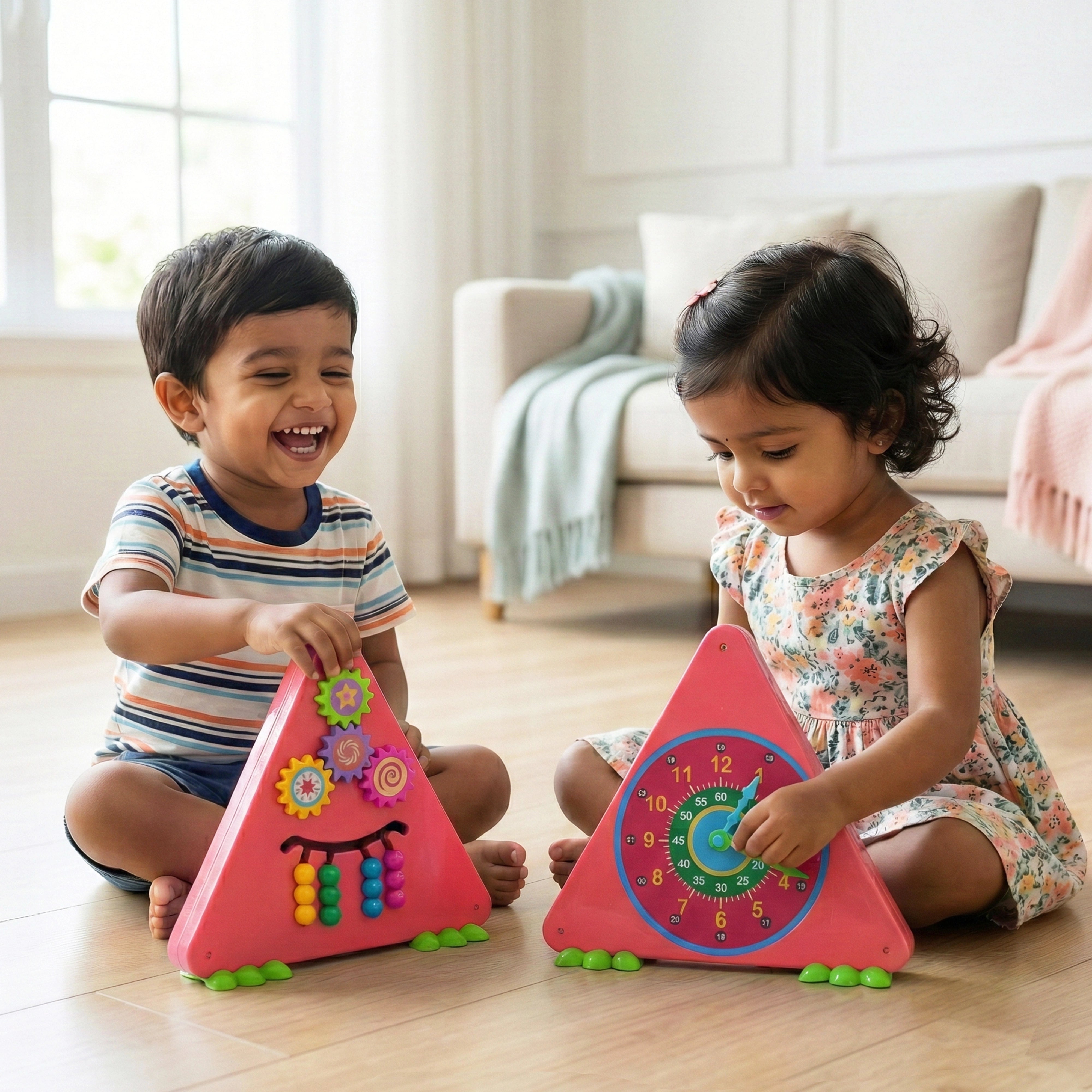 Activity Triangle Toy | Educational Toys for Preschoolers | FLYI