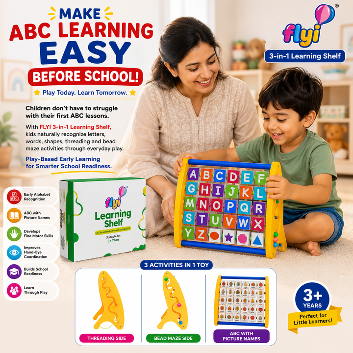 FLYI Tamil and English Alphabets (3+ Years)