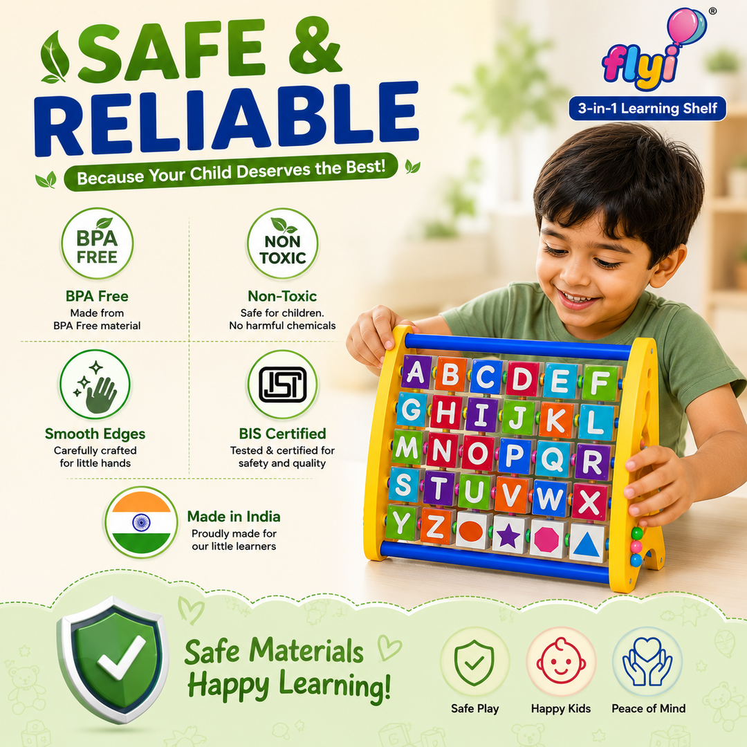 FLYI Tamil and English Alphabets (3+ Years)