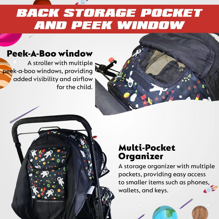 Flyi Premium Baby Stroller & Pram | 0-3 Years | All-Terrain Safety & Comfort