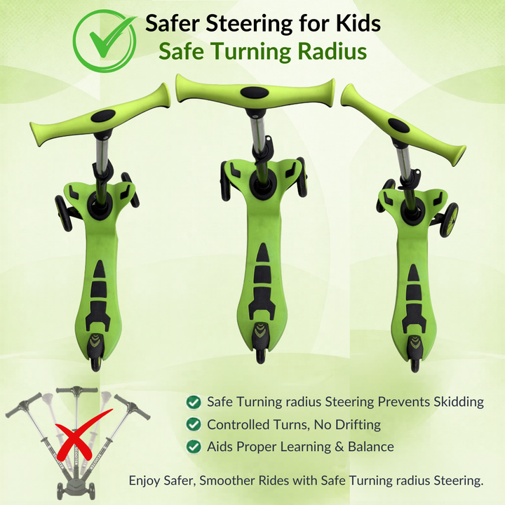 FLYI 3 Wheel Kick Scooter for Kids Balancing Skills (3+ Years)