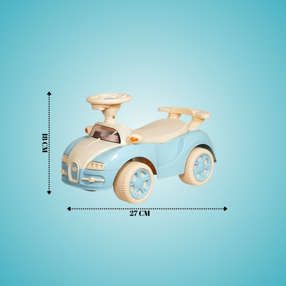 Flyi Buzz Rider for kids with light & music (Non Battery operated Ride On)