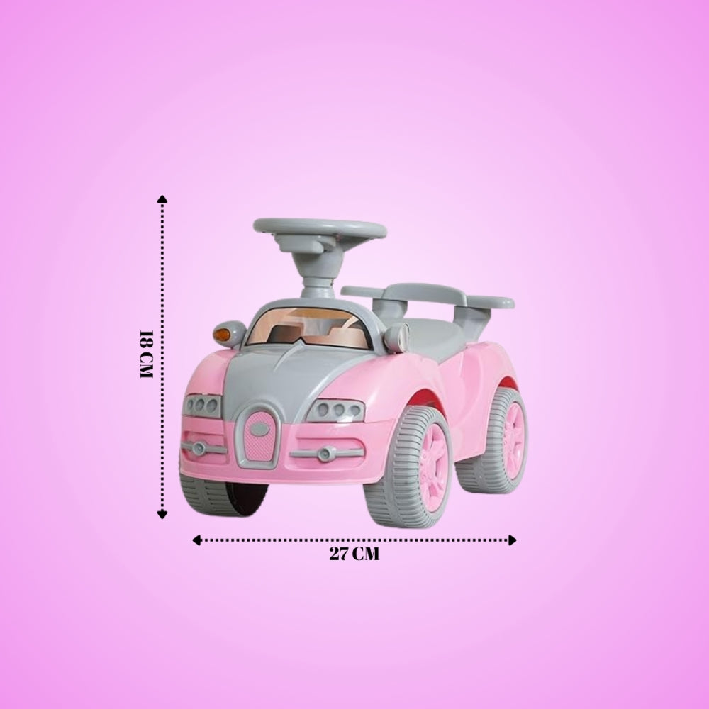 Flyi Buzz Rider for kids with light & music (Non Battery operated Ride On)