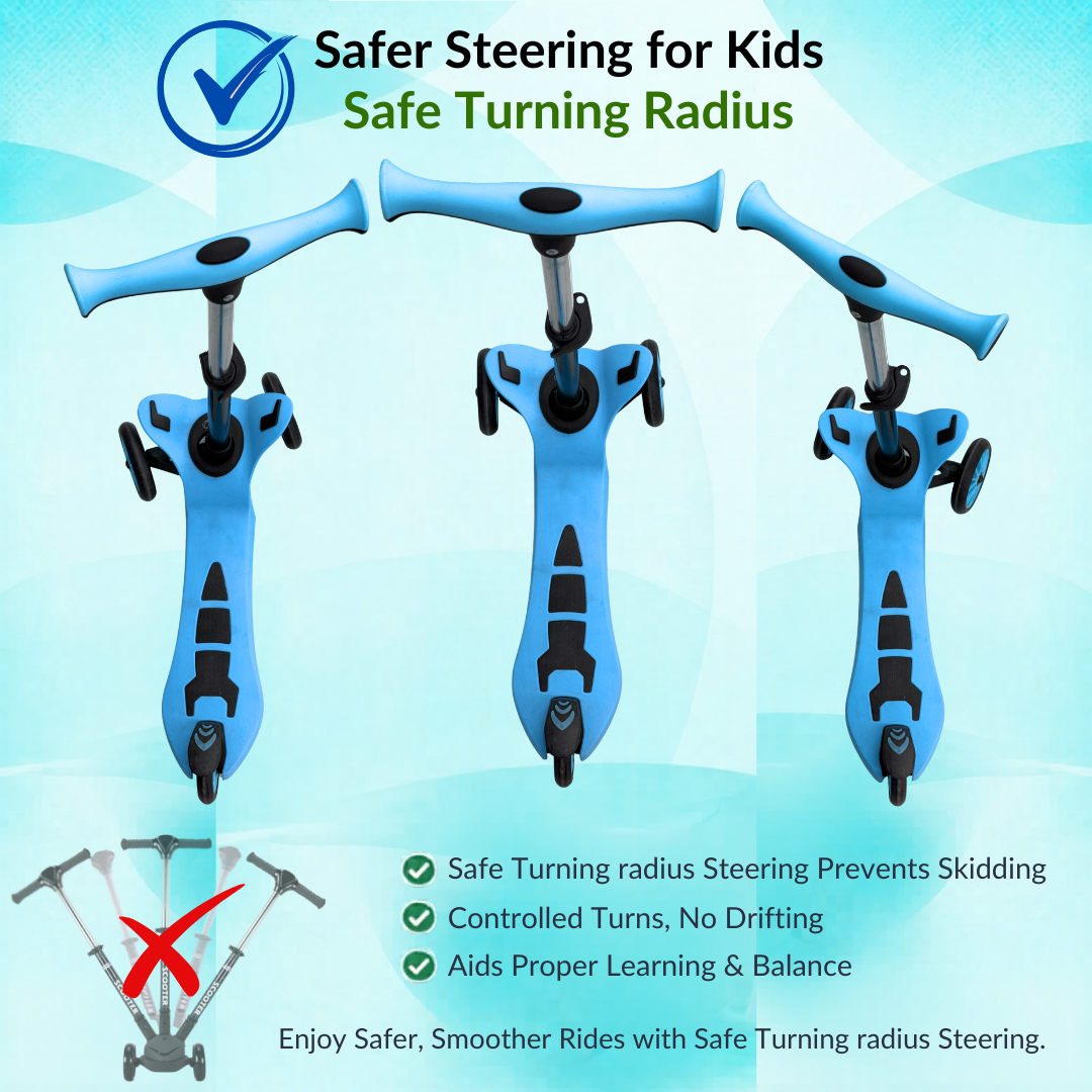 FLYI 3 Wheel Kick Scooter for Kids Balancing Skills (3+ Years)