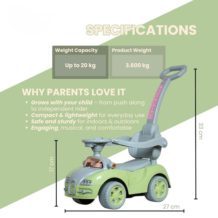 Flyi Buzz Rider Plus Car for Kids