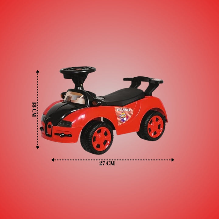 Flyi Buzz Rider for kids with light & music (Non Battery operated Ride On)