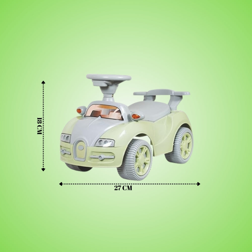 Flyi Buzz Rider for kids with light & music (Non Battery operated Ride On)