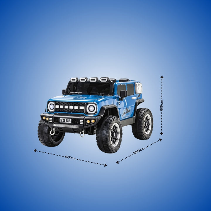 Flyi EV Everest 4x4 Ride-On Jeep (BLUE)