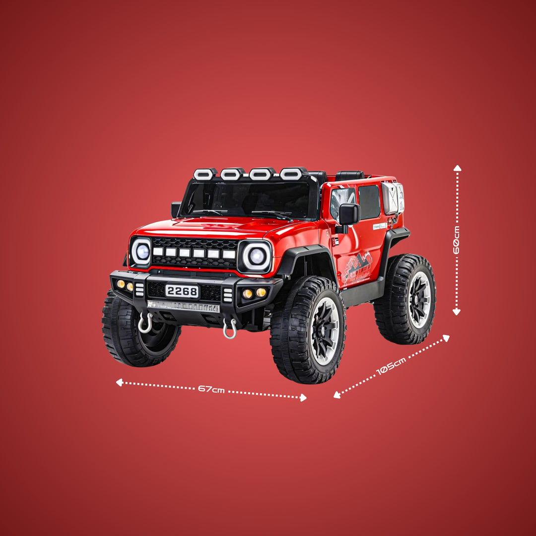Flyi EV Everest 4x4 Ride-On Jeep (RED)