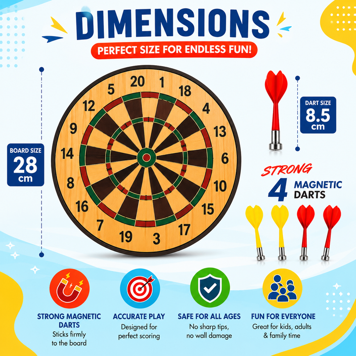 MAGNETIC DART BOARD