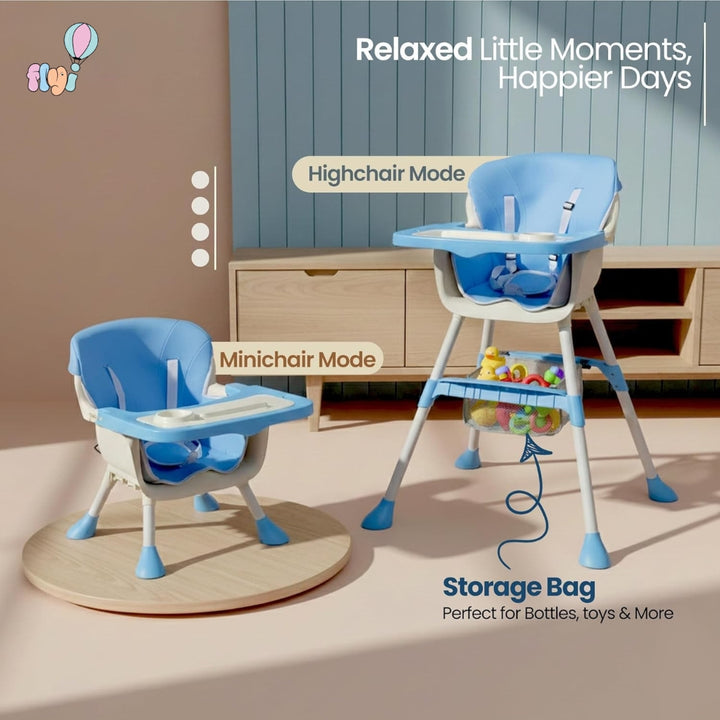 Flyi High Chair with cushion