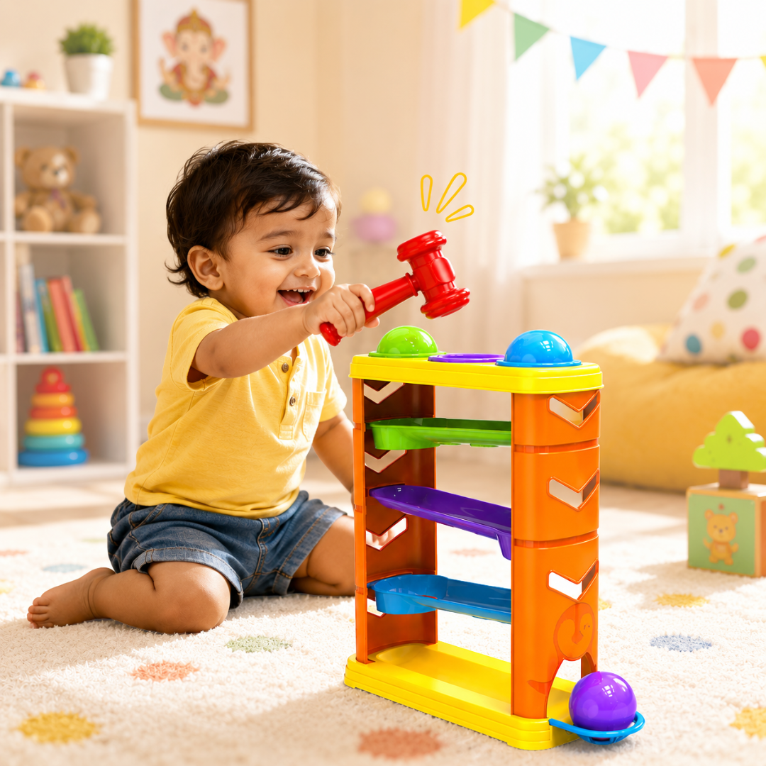 FLYI HAMMER BALL – Tap • Roll • Collect • Repeat Fun!
