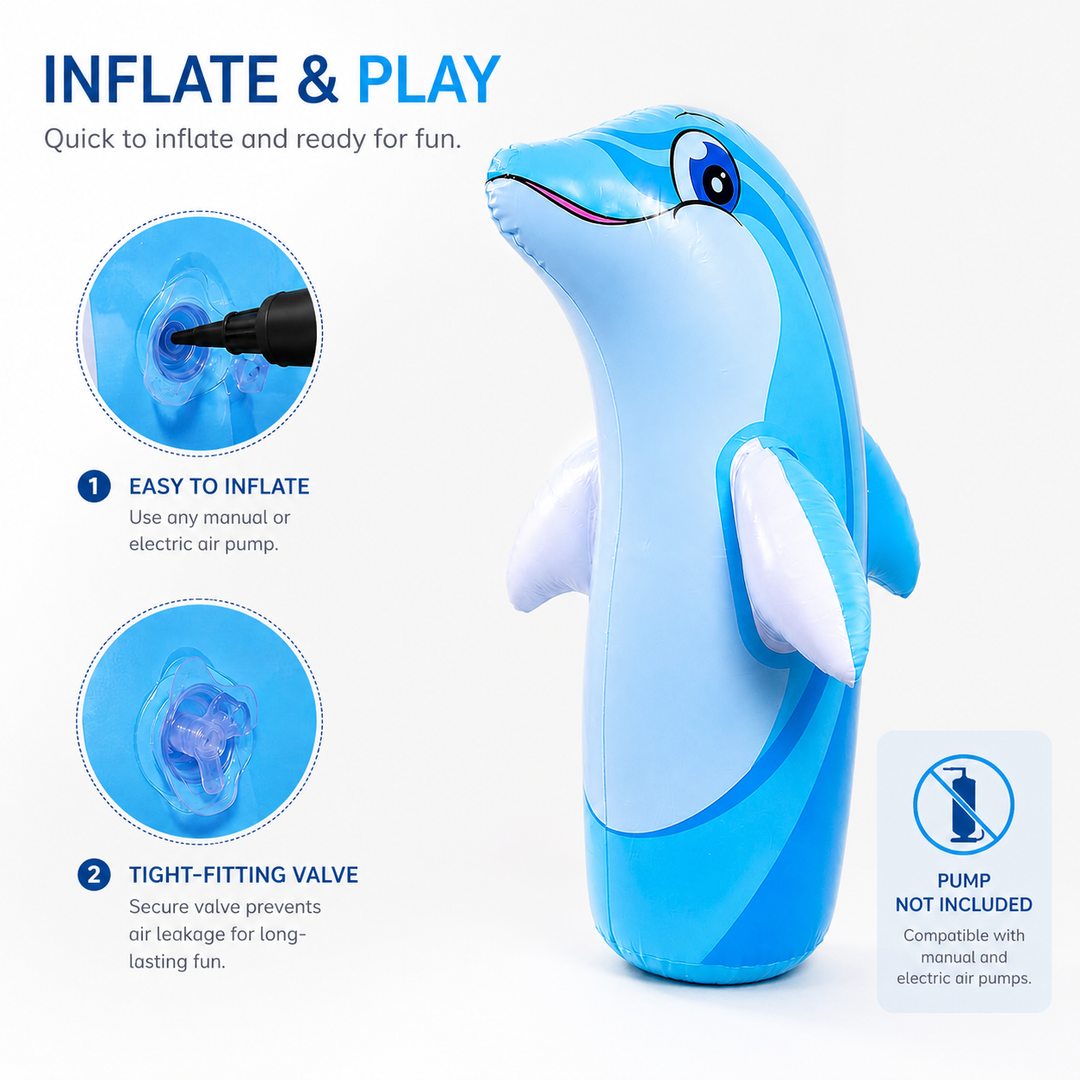 Hit-Me Inflatable Punching Bag for Kids